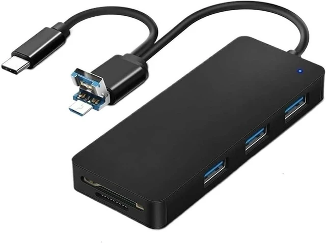 Main image of USB + Ty/pe C 6-in-1 Multi 3.0 Hub Adapter