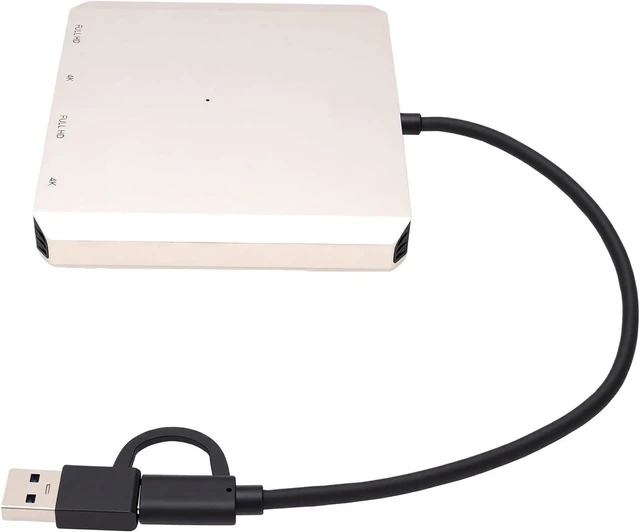 Main image of Zunate USB C Docking Station 4 in 1, 4K 30Hz HD Multimedia Hub for PC