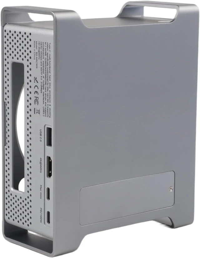 Main image of Aluminum 9-Port for Docking Station for Mac for mini Aluminum