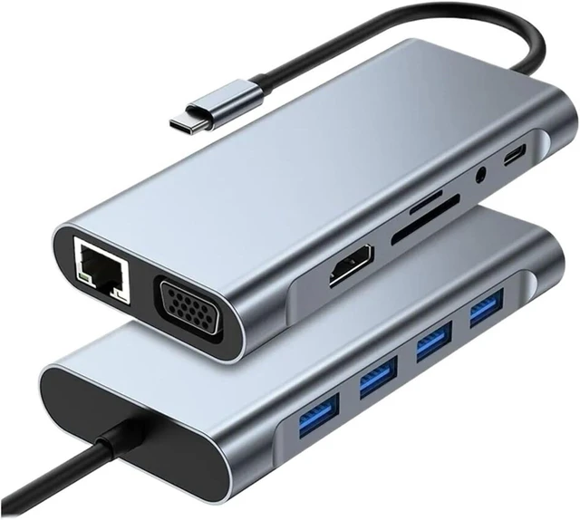 Alt view image 2 of 3 - 11in1 Docking Station USB C Hub