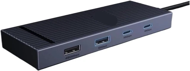 Alt view image 4 of 4 - USB HUB 8-in-1 Ty/pe-C to 4K60Hz HDMI USB-A&C 3.2 10Gbps
