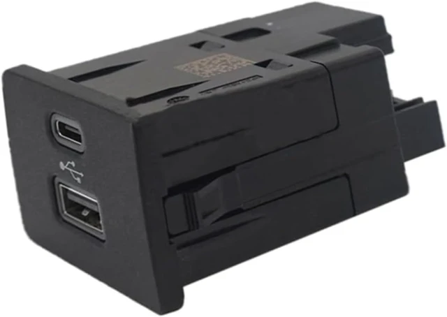 Alt view image 2 of 6 - Sync 3 Media Hub Module LB5T-14F014-CB with Type-C USB Port and Storage Box