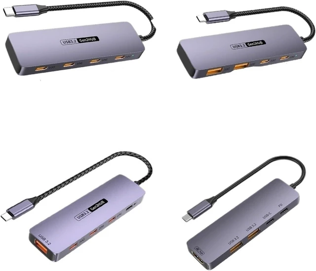 Alt view image 2 of 5 - 10Gbps USB 3.2 C Hub Gen Docking Station