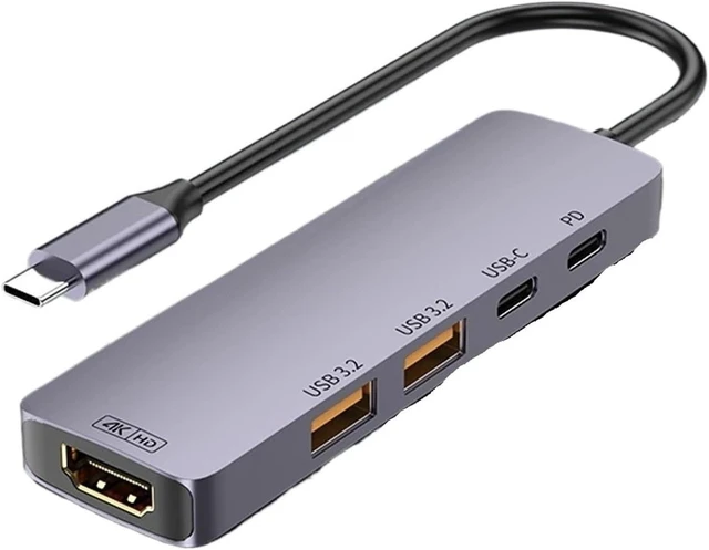 Alt view image 5 of 5 - 10Gbps USB 3.2 C Hub Gen Docking Station