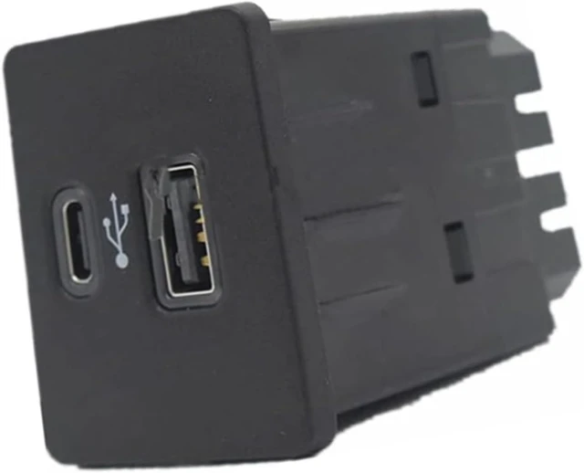 Alt view image 4 of 6 - Sync 3 Media Hub Module LB5T-14F014-CB with Type-C USB Port and Storage Box