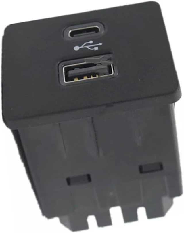 Alt view image 5 of 6 - Sync 3 Media Hub Module LB5T-14F014-CB with Type-C USB Port and Storage Box