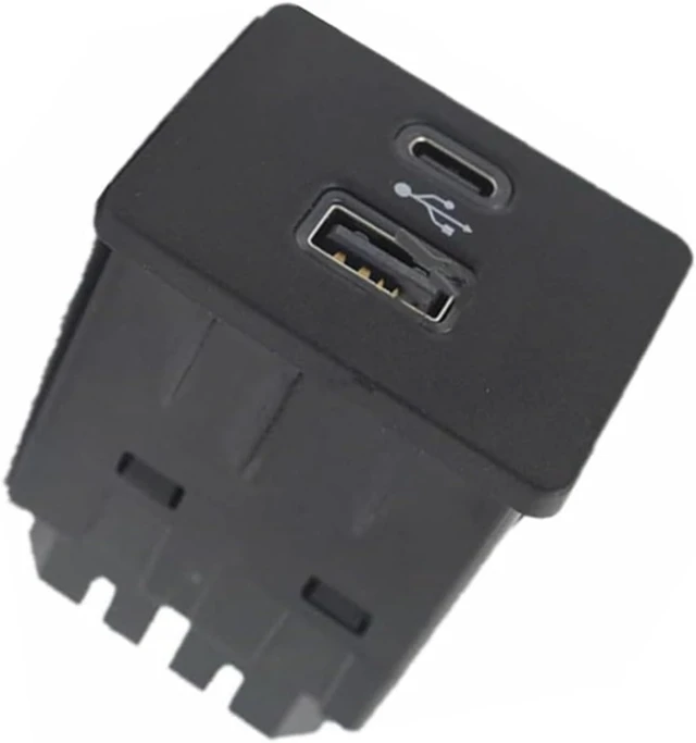 Alt view image 6 of 6 - Sync 3 Media Hub Module LB5T-14F014-CB with Type-C USB Port and Storage Box