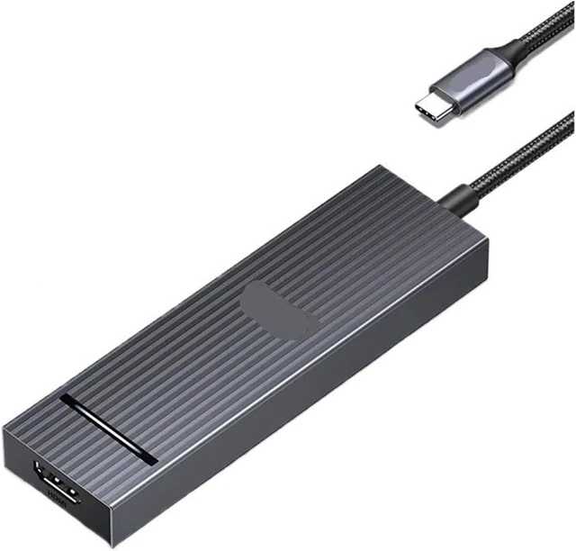 Alt view image 2 of 5 - USB C HUB 10Gbps 4K60Hz HDMI Splitter Docking Station