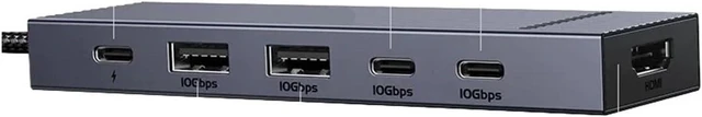 Alt view image 3 of 5 - USB C HUB 10Gbps 4K60Hz HDMI Splitter Docking Station