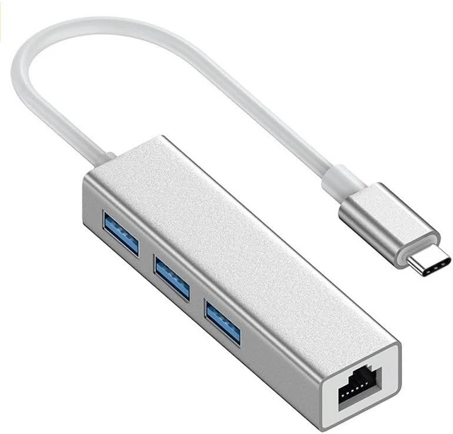 Alt view image 2 of 4 - 3 0 Expansion of Hub Drive Free Three Belt Network Port Splitter