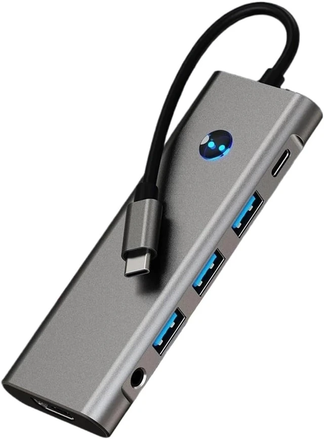 Alt view image 3 of 3 - 9-in-1 USB C Docking Station TY/PE-C HUB to HDMI 4K 60Hz