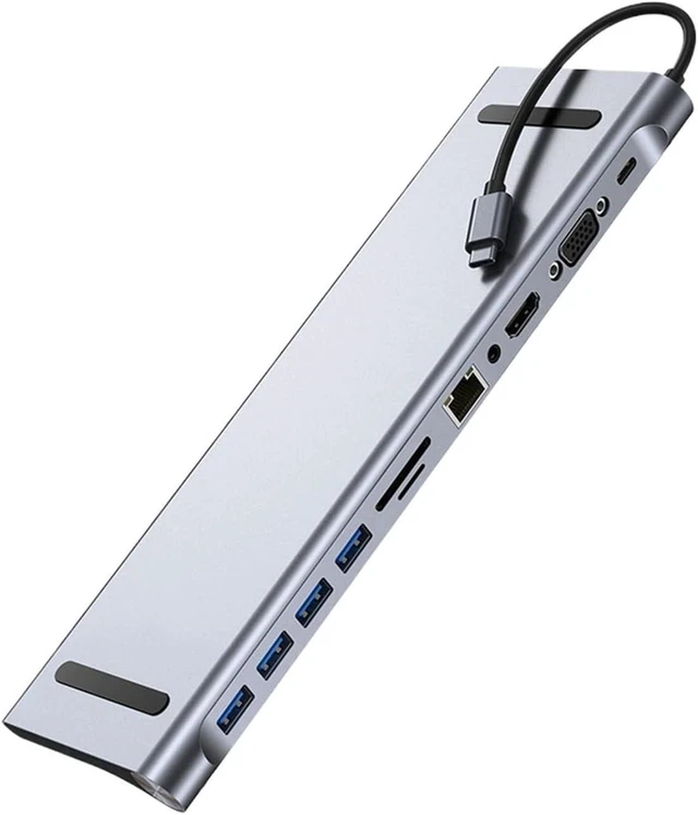Alt view image 2 of 4 - 11 in 1 USB C Dock