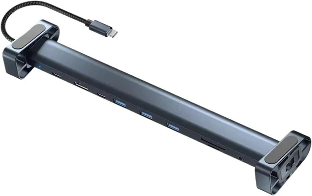 Main image of 10-in-1 HUB Expandable Hub 3.0 Docking Station Desktop Stand with Ty