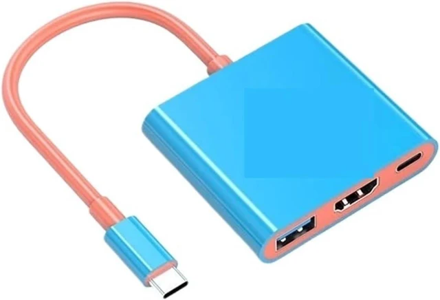 Alt view image 2 of 3 - Portable Switch Docking Station for 4K 60Hz HDMI TV Adapter Dock