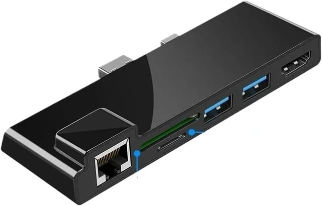 Alt view image 3 of 4 - Docking Station USB 3.0 Hub with HDMI 4K,SD/TF Card Reader