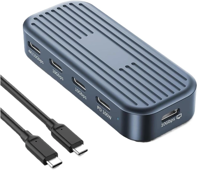 Main image of USB C Hub 10Gbps 4K@60Hz PD100W Video Output