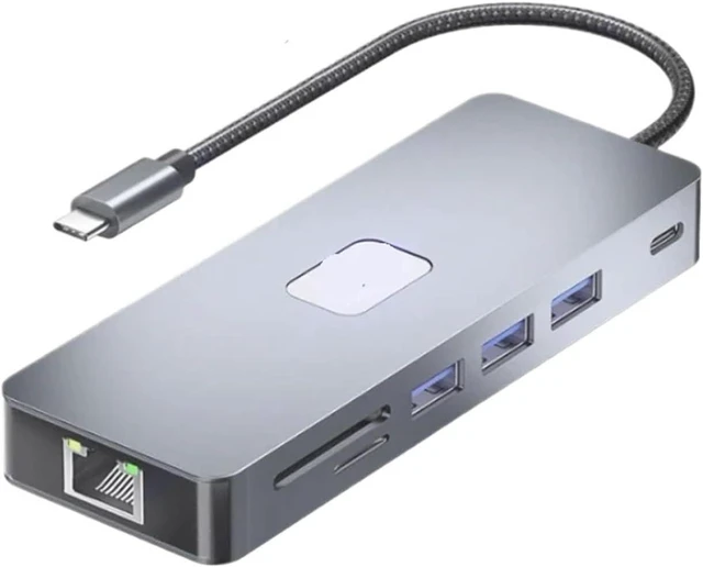 Main image of USB-C Docking Station USB 3.2 Hub MST HDMI DP 4K@60Hz VGA Gigabit RJ45 PD
