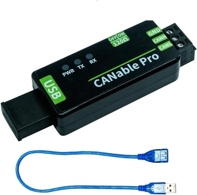 Alt view image 6 of 6 - CANable USB to can Module can Debugging Assistant can Bus Analyzer Isolation(CANable Pro PCAN with Isolation chip)