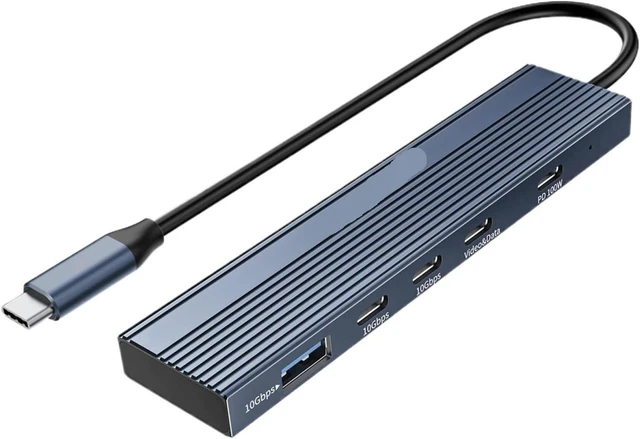 Alt view image 3 of 3 - 10Gbps USB-C Hub Docking Station