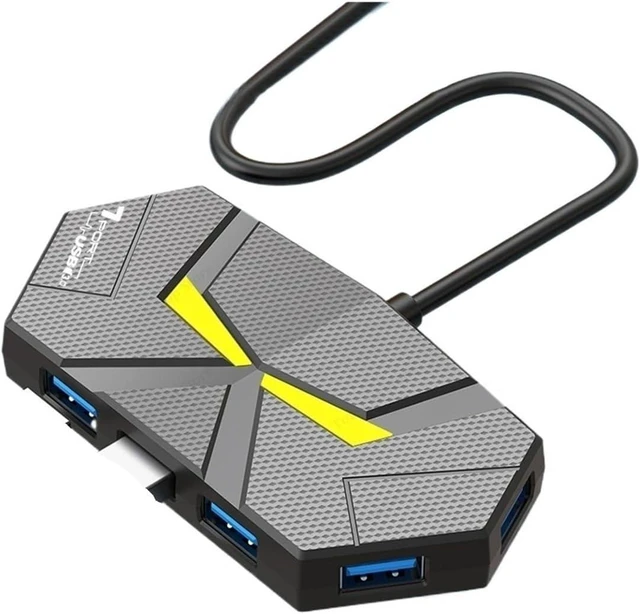 Alt view image 2 of 3 - 7-in-1 USB Docking Stations 3.0 HUB Splitter Adapter OTG