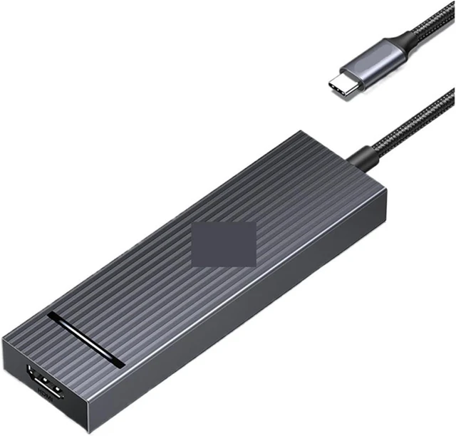 Alt view image 2 of 4 - USB C HUB 10Gbps 4K60Hz HDMI USB3.2 PD100W Splitter(6-in-1 RJ45)