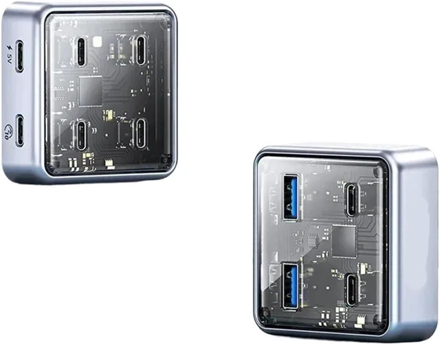 Alt view image 2 of 3 - Multiple USB A TY>pe C Ports Splitter