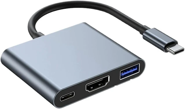 Alt view image 2 of 6 - 8-in-1 USB C Hub Docking Adapter