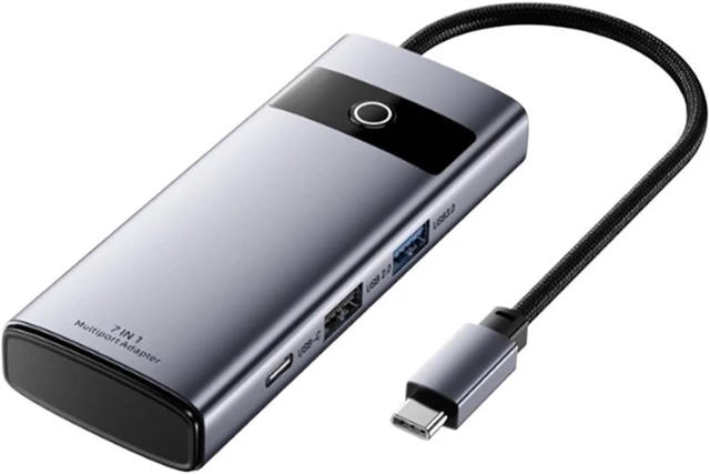 Alt view image 5 of 6 - 8-in-1 USB C Hub Docking Adapter