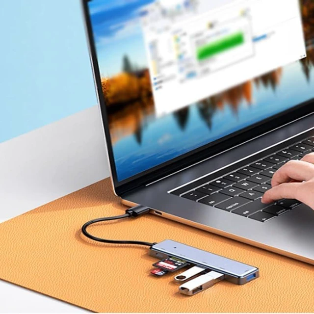 Alt view image 5 of 6 - USB3.0 Hub for Mobile Phone Multi-Function Card Reader