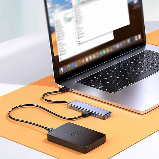 Alt view image 4 of 6 - USB3.0 Hub for Mobile Phone Multi-Function Card Reader