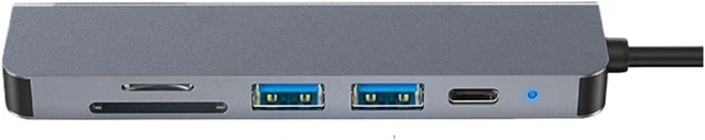 Alt view image 3 of 3 - 6 in 1 USB C Hubs Ty/pe 3.0 Adapter