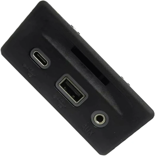 Alt view image 2 of 6 - USB Interface Hub with Aux and USB Type-C Port Compatible with GM Explorer Models Replacing Part Numbers 13529861 and 13526278