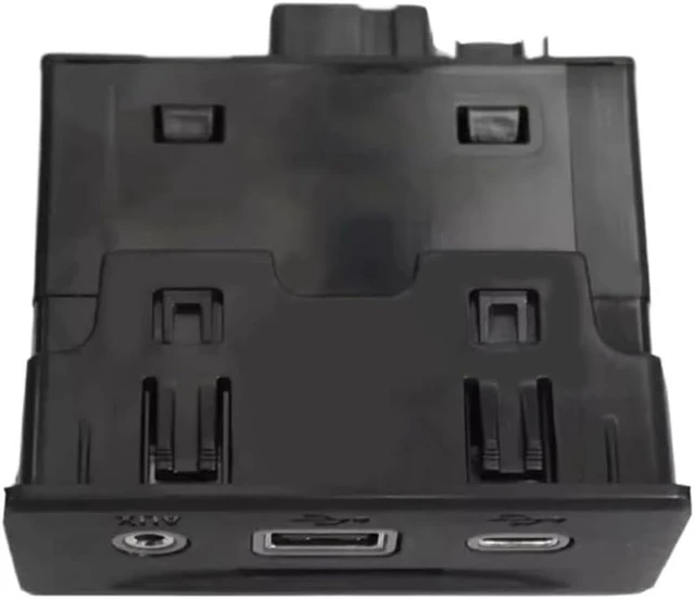 Alt view image 6 of 6 - USB Interface Hub with Aux and USB Type-C Port Compatible with GM Explorer Models Replacing Part Numbers 13529861 and 13526278