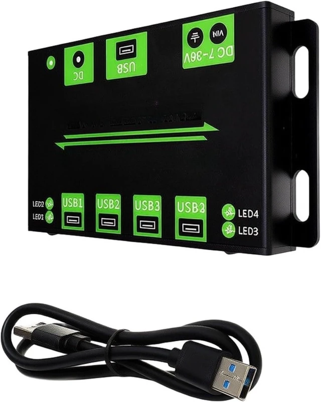 Alt view image 2 of 7 - 4-Port USB 3.2 Hub