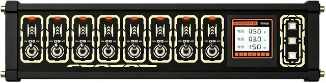 Main image of 8 Port Independent Control USB Docking Station,8-Port USB-C Splitter,1.54-Inch Color Screen,Independent Control Knob,for Electronic Devices,Computer Peripheral Equipment
