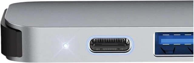 Alt view image 3 of 3 - 7-in-2 Ports USB C Docking Station Ty/pe-C to HDMI Adapter