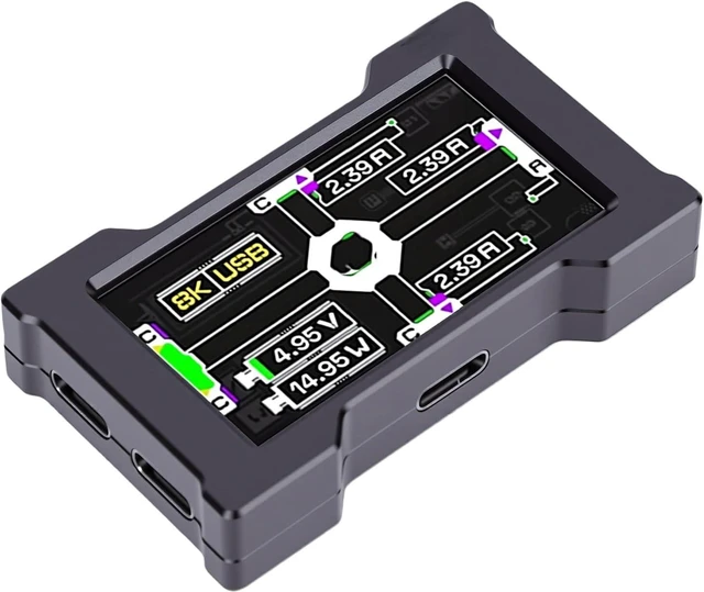 Alt view image 4 of 7 - Yosoo Health Gear USB C Hub Docking Station with Full Color Display and