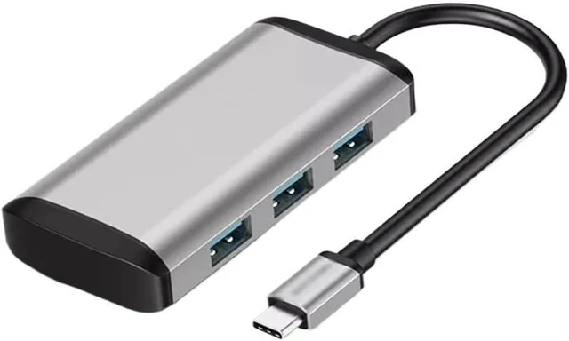 Main image of C HUB Type C to 3.0 Dock Station C RJ45 for Air Accessories Type C 3.1 Splitter(E)