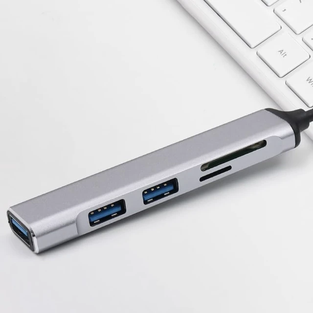 Alt view image 6 of 6 - 3.0USB High Speed TF Card SD Camera Large Card Laptop Hub