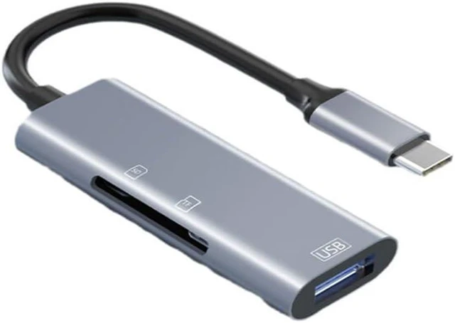 Main image of Card Reader Type-C Card Read and Simultaneously Read 3.0HUB Splitter Function