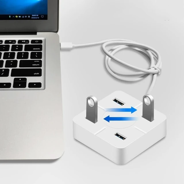 Alt view image 4 of 5 - 3.0HUB Docking Hub 3.0hub Drag Four 1 Laptop USB Splitter (D As Shown)