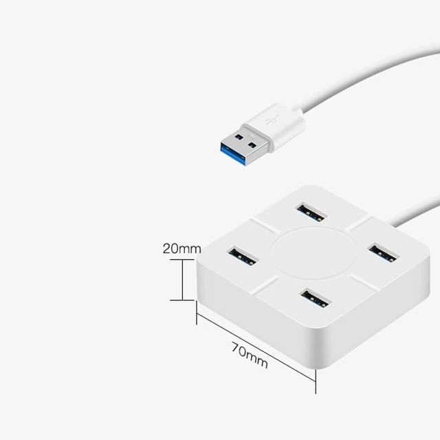 Alt view image 5 of 5 - 3.0HUB Docking Hub 3.0hub Drag Four 1 Laptop USB Splitter (D As Shown)
