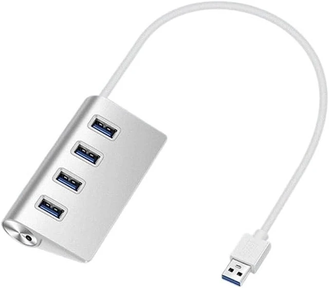 Main image of Aluminum Alloy USB3.0 HUB Splitter 4-Port Hub USB3.0 High-Speed Transmission (D Uniform Size)