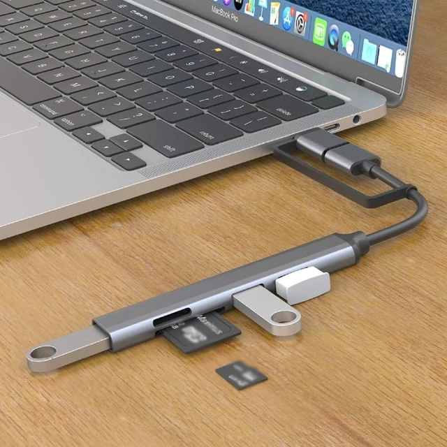 Alt view image 3 of 4 - 3.0usb Extender Hub Multi-Interface Docking Station for Laptops(USB+Type-c4-1)