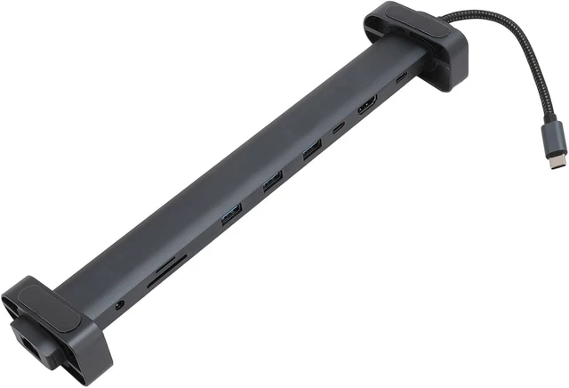 Alt view image 5 of 7 - Efficient Multiport Adapter, 10 in 1 USB Hub for Laptop Docking Station, HD Multimedia Interface