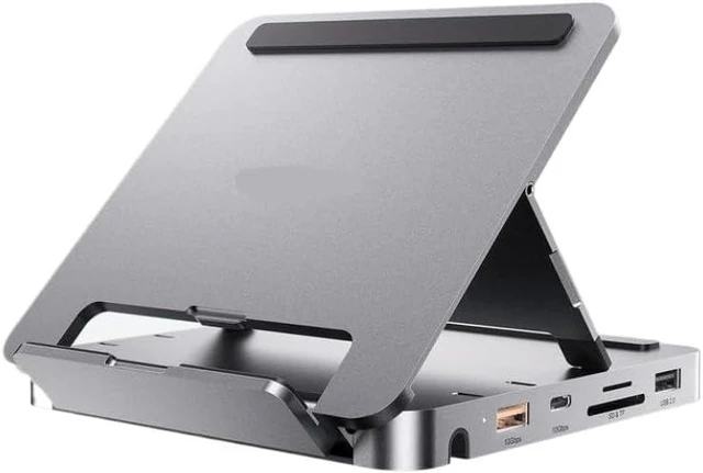 Main image of USB C Hub Compatible with 4K@60Hz HDMI 100W PD SSD Enclosure USB A/C 10Gbps SD/TF Audio