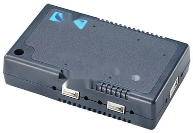 Alt view image 3 of 4 - 5-Port High-Speed USB 2.0 Isolator 480 Mbps DIN-Rail mounting USB-4622