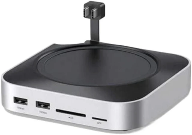 Main image of USB Hub Docking Station Type-C to DisplayPort 4K240Hz M.2 NVMe SSD Slot 10Gbps SD TF Card Reader 3.5mm Audio Jack Compatible with M4 Dock and Stand
