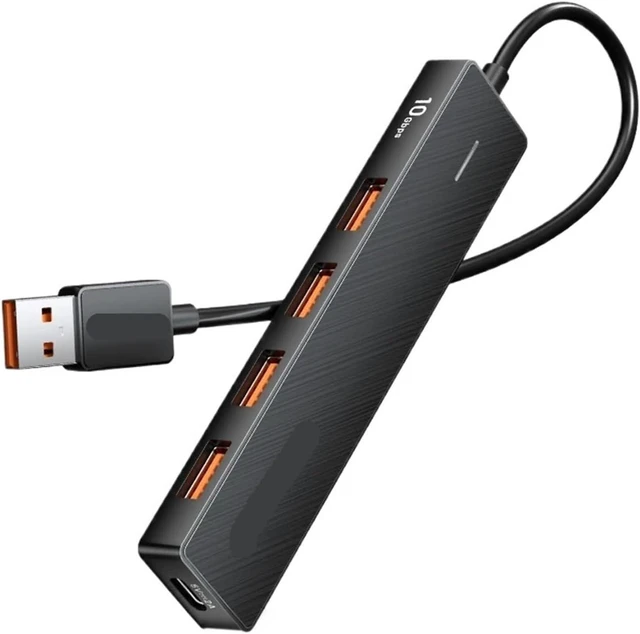 Main image of 5 in 1 USB 3.2 HUB 10Gbps Splitter Expansion A TY>pe C Multiport Adapter for(USB A 4 1)