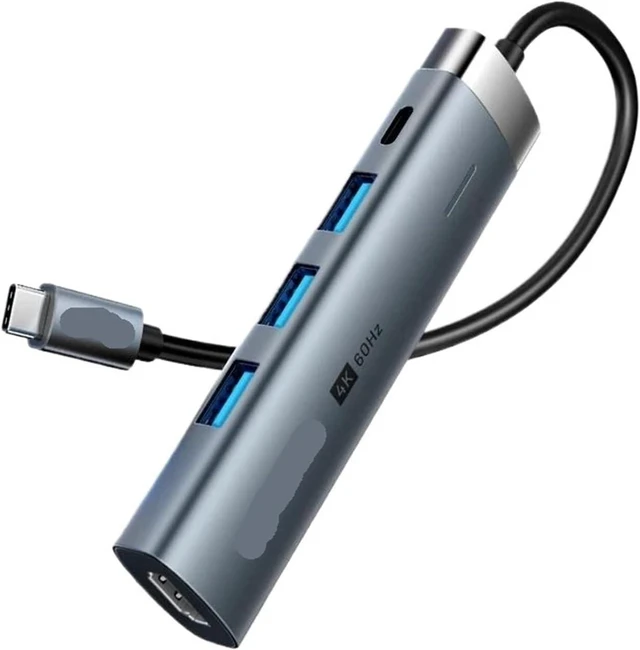 Main image of USB C HUB TY>pe to HDMI 4K60Hz RJ45 PD 100W Adapter for Pro Air M2 M1 Sum/sang PC Accessories 3(5-in-1 HDMI 4K60Hz)